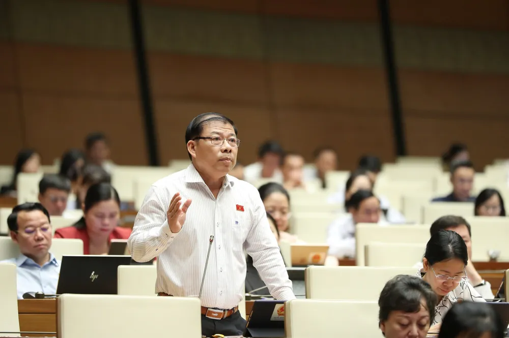 ĐB Nguyễn Thanh Sang (TPHCM). Ảnh: QUANG PHÚC