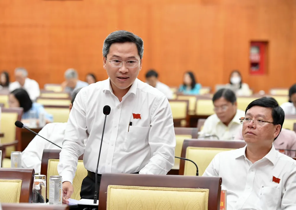 ĐB Nguyễn Tấn Phát. Ảnh: VIỆT DŨNG