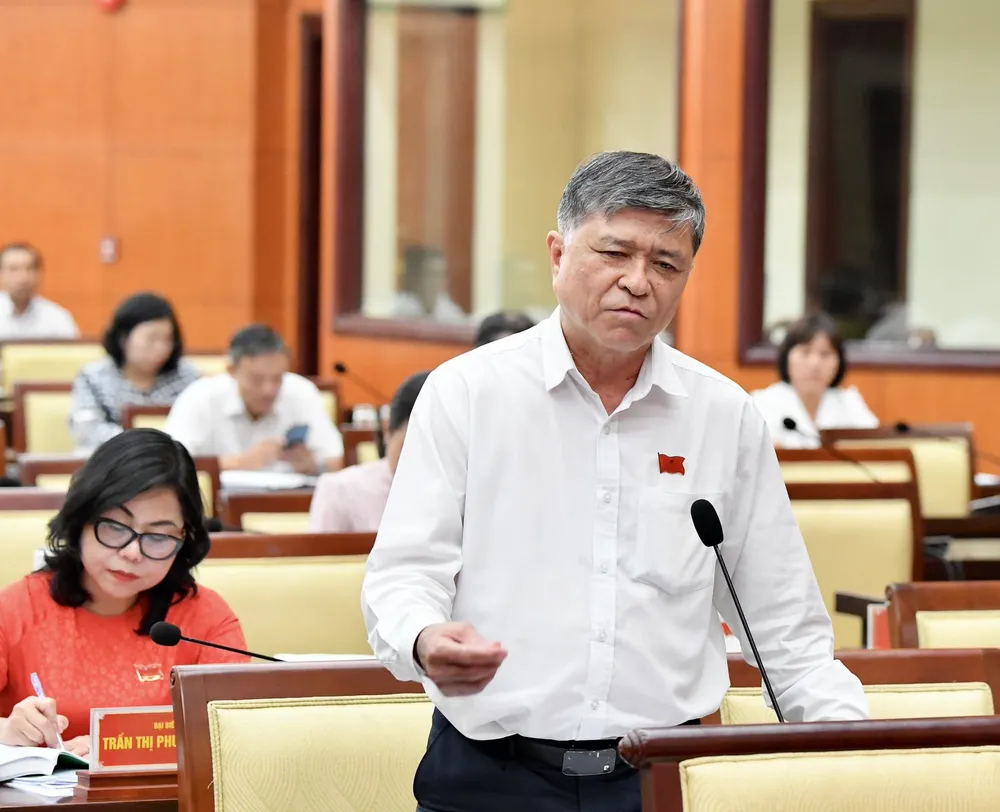 ĐB Nguyễn Văn Hiếu. Ảnh: VIỆT DŨNG