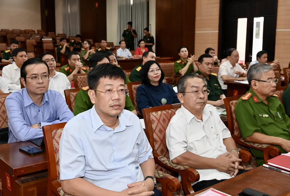 TPHCM phát triển hệ thống y tế kết hợp quân, dân y, thực hiện công tác chăm sóc, bảo vệ, nâng cao sức khỏe nhân dân trong khu vực phòng thủ. Ảnh: VIỆT DŨNG