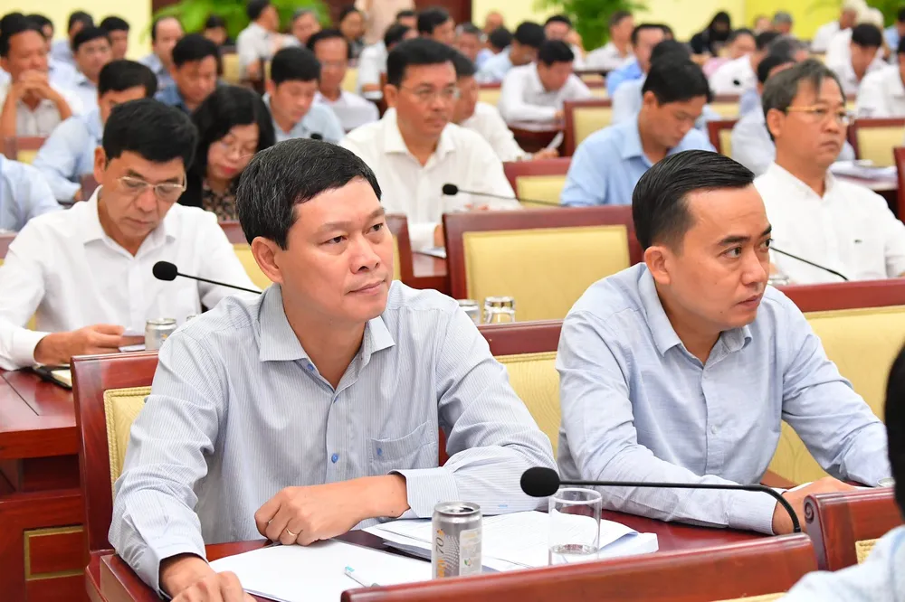 Các đại biểu dự hội nghị. Ảnh: VIỆT DŨNG Các đại biểu dự hội nghị. Ảnh: VIỆT DŨNG