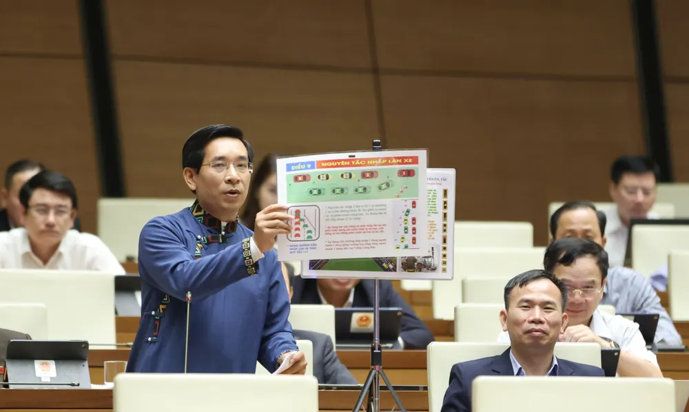 ĐB Nguyễn Văn Cảnh. Ảnh: QUANG PHÚC