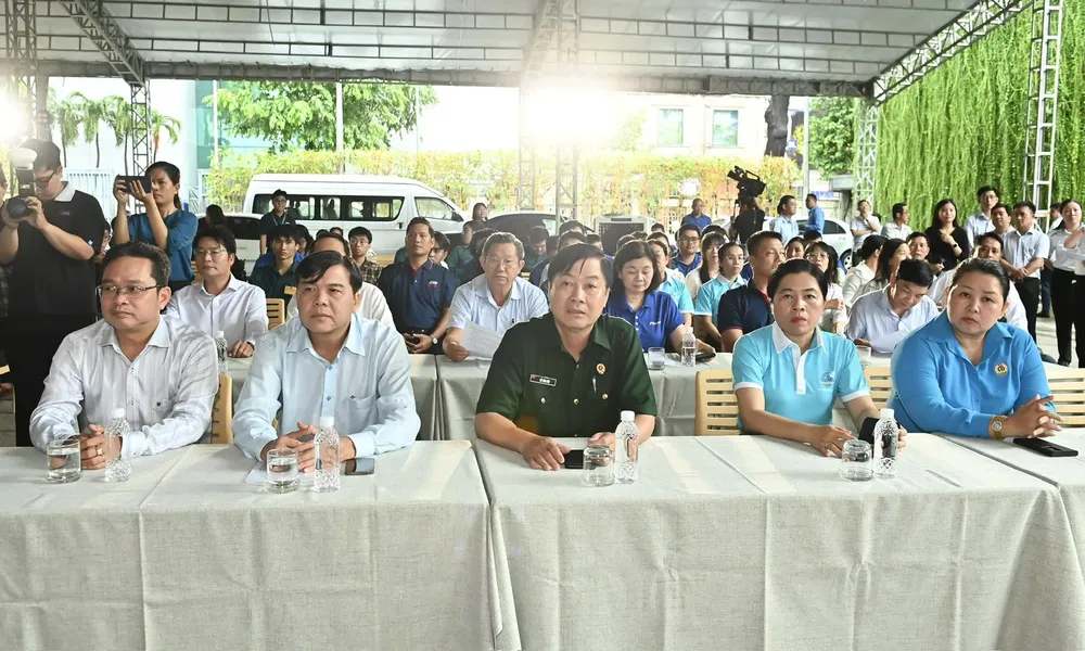 Delegates at the launch ceremony