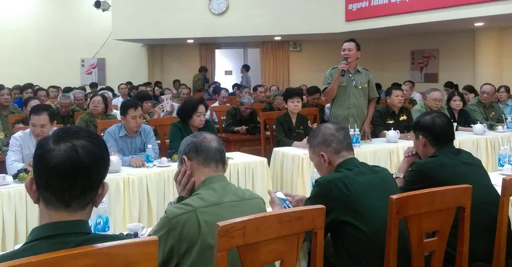 Gặp gỡ bộ đội tình nguyện, thanh niên xung phong làm nhiệm vụ quốc tế ảnh 2