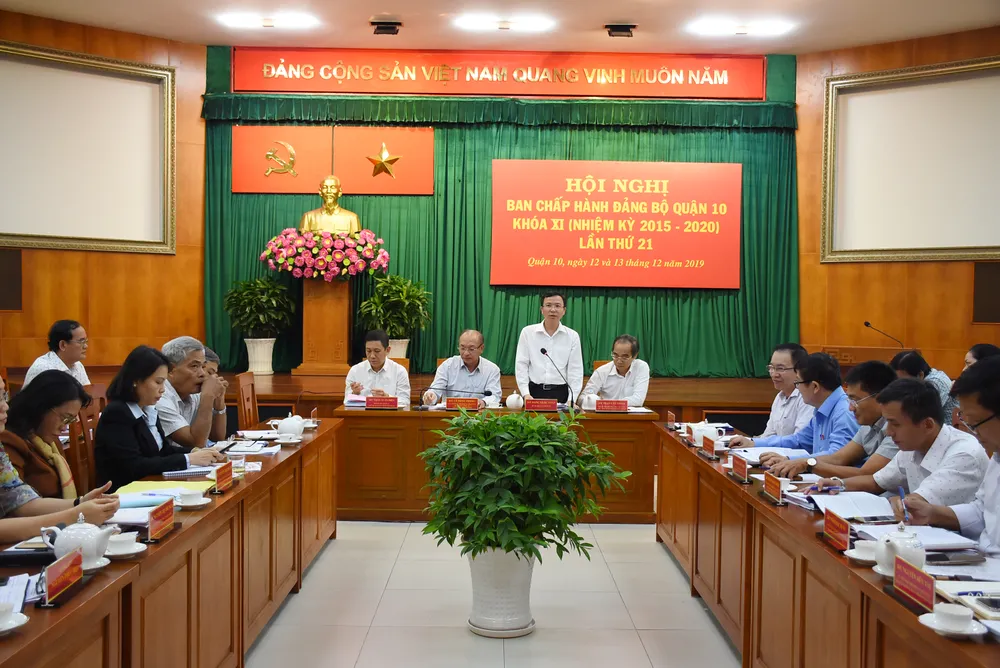 Quận 10 đẩy nhanh tiến độ giải phóng mặt bằng các dự án trọng điểm ảnh 1