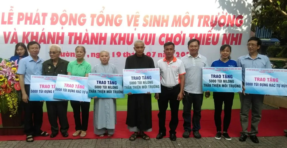 Quận 10 ra quân các chiến dịch tình nguyện hè năm 2020 ảnh 4