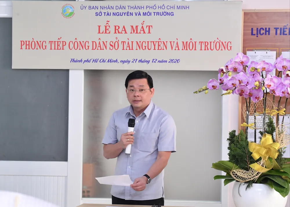 Sở Tài nguyên và Môi trường TPHCM ra mắt Phòng tiếp công dân ảnh 2