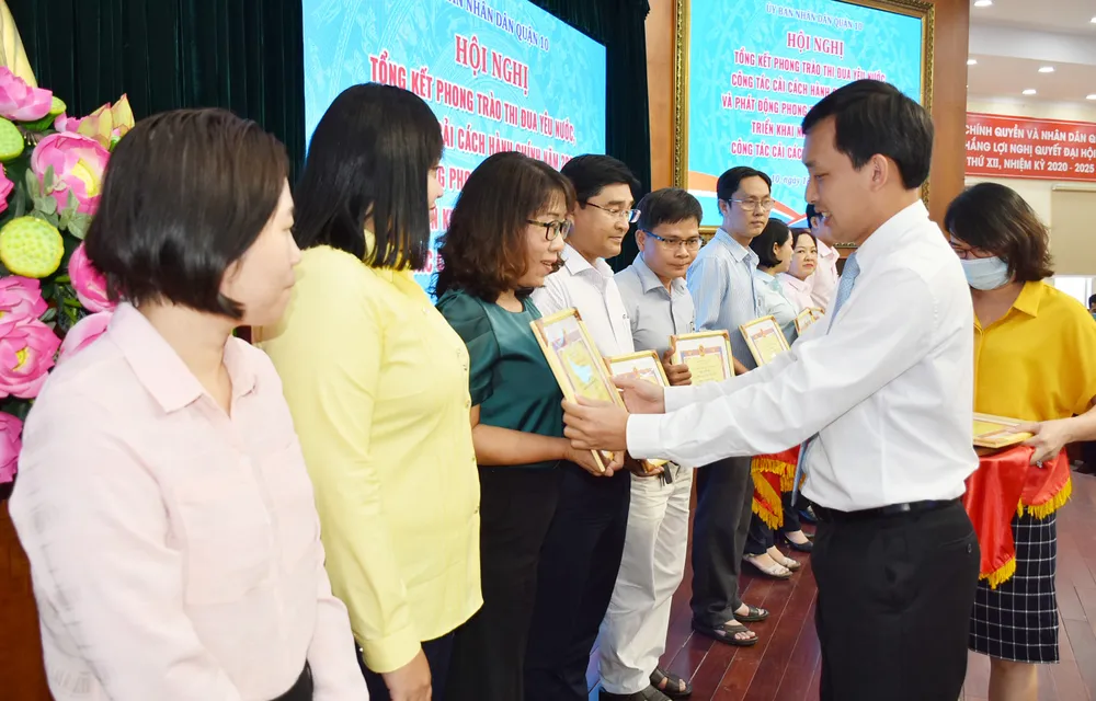 Phong trào thi đua yêu nước thiết thực, nhiều mô hình cải cách hành chính hữu ích ảnh 2