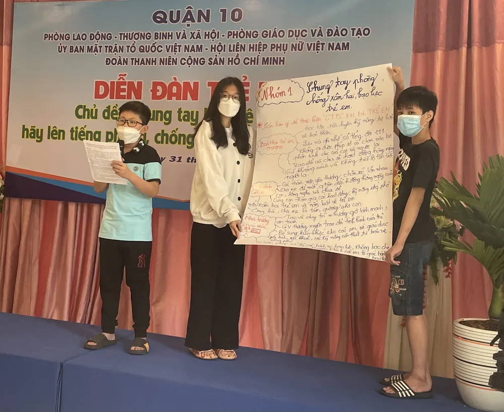 Ngày hội tuổi thơ “Thế giới của em” ảnh 6