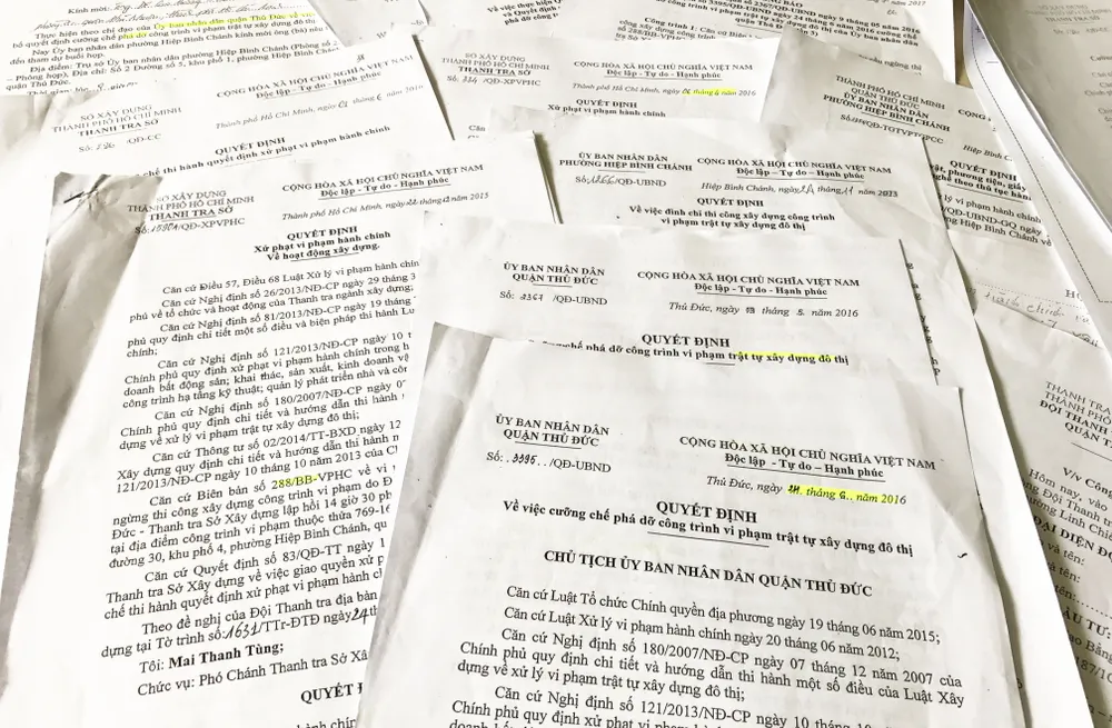 Thực hư 44 phòng trọ ở quận Thủ Đức bị “âm thầm cưỡng chế” ảnh 1