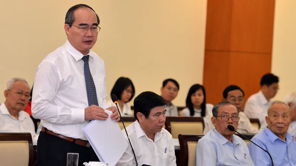 Bí thư Thành ủy TPHCM Nguyễn Thiện Nhân: Triển khai quyết liệt cơ chế, chính sách đặc thù vì cả nước ảnh 4