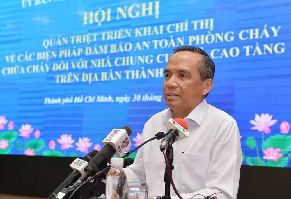 TPHCM tập trung nhiều biện pháp phòng cháy, chữa cháy chung cư, nhà cao tầng ảnh 4