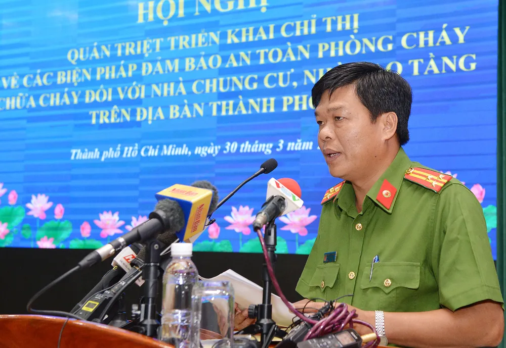 TPHCM tập trung nhiều biện pháp phòng cháy, chữa cháy chung cư, nhà cao tầng ảnh 2