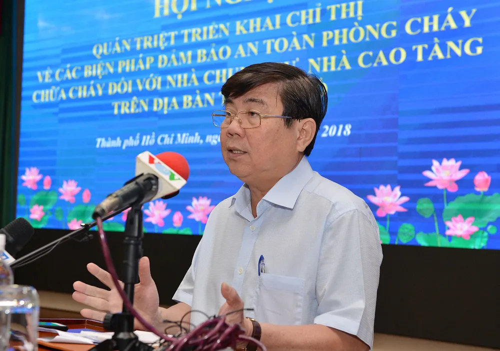 TPHCM tập trung nhiều biện pháp phòng cháy, chữa cháy chung cư, nhà cao tầng ảnh 1