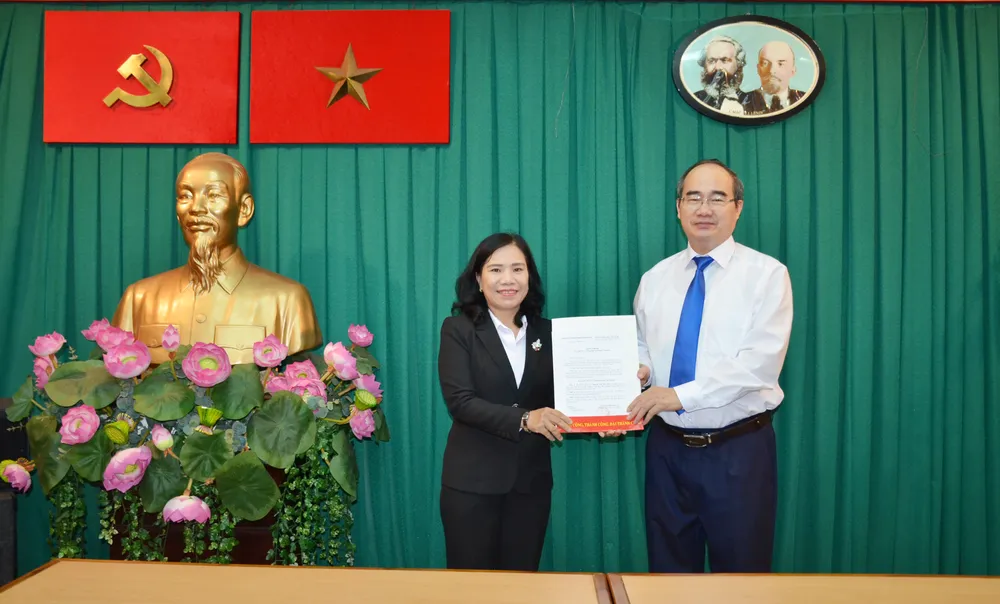 Bổ nhiệm mới Phó Trưởng Ban Tuyên giáo Thành ủy TPHCM ảnh 1