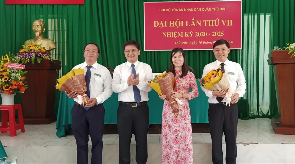 TAND quận Thủ Đức bầu cấp ủy nhiệm kỳ mới ảnh 1