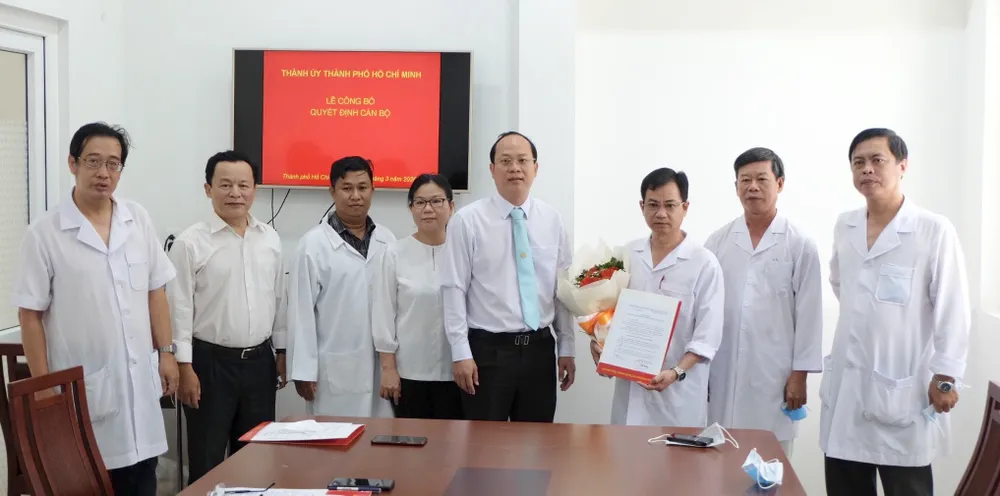 Ban Bảo vệ - chăm sóc sức khỏe cán bộ TPHCM có lãnh đạo mới ảnh 1