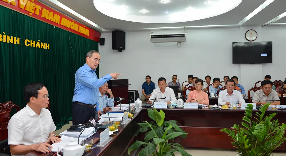 Bí thư Thành ủy TPHCM: Rà soát, xử lý hình sự đầu nậu phân lô đất nông nghiệp xây dựng không phép ảnh 6