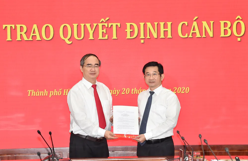 Ban Bí thư chuẩn y đồng chí Dương Ngọc Hải làm Ủy viên Ban Thường vụ Thành ủy TPHCM ảnh 1