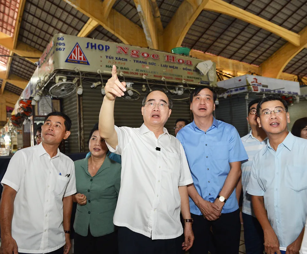 Bí thư Thành ủy TPHCM Nguyễn Thiện Nhân: Chỉnh trang chợ Gà Gạo là dự án trọng điểm trong nhiệm kỳ tới ảnh 3