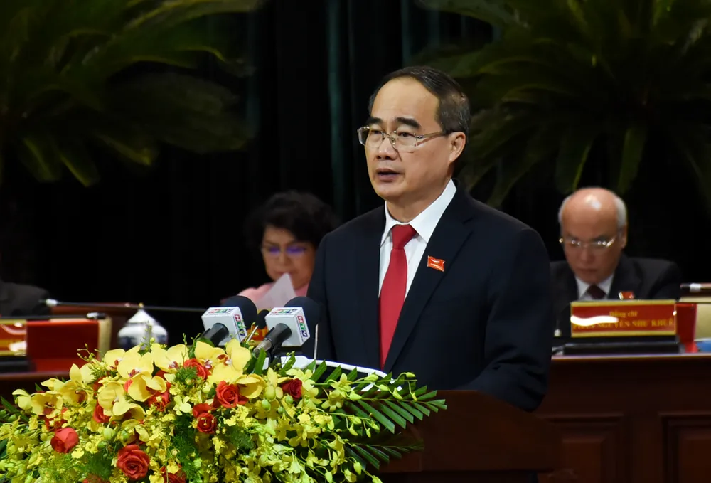 Long trọng khai mạc Đại hội đại biểu Đảng bộ TPHCM lần thứ XI ảnh 2