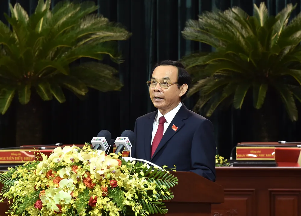 Tân Bí thư Thành ủy TPHCM Nguyễn Văn Nên chính thức ra mắt ảnh 2