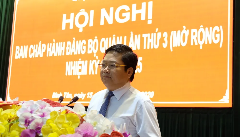 Năm 2020, kinh tế quận Bình Tân duy trì tốc độ tăng trưởng 13,63% ảnh 1