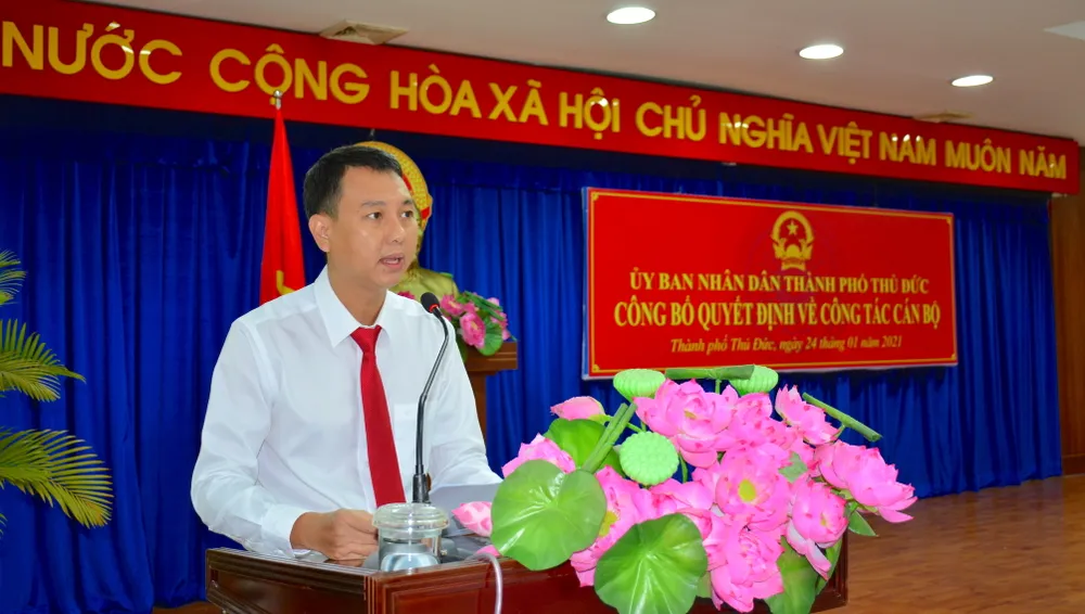 Bổ nhiệm 11 trưởng phòng, ban UBND TP Thủ Đức ảnh 2