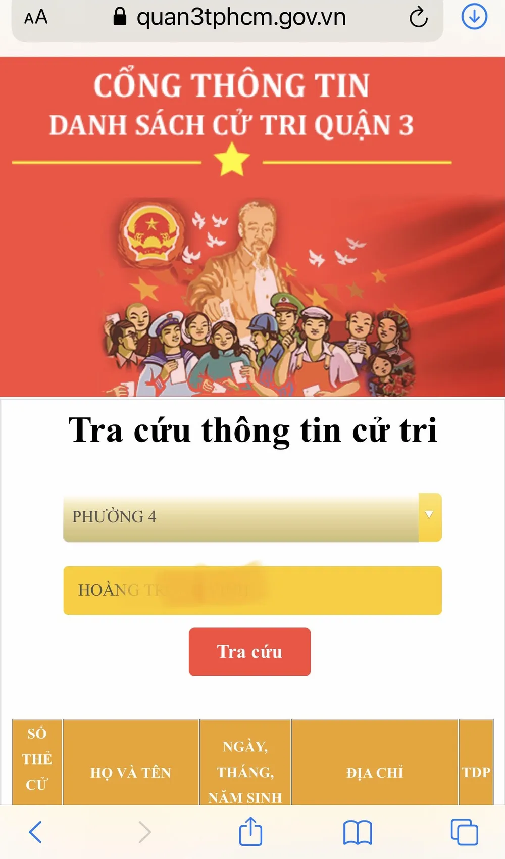 Quét mã QR kiểm tra, yêu cầu điều chỉnh thông tin cử tri qua mạng ảnh 2