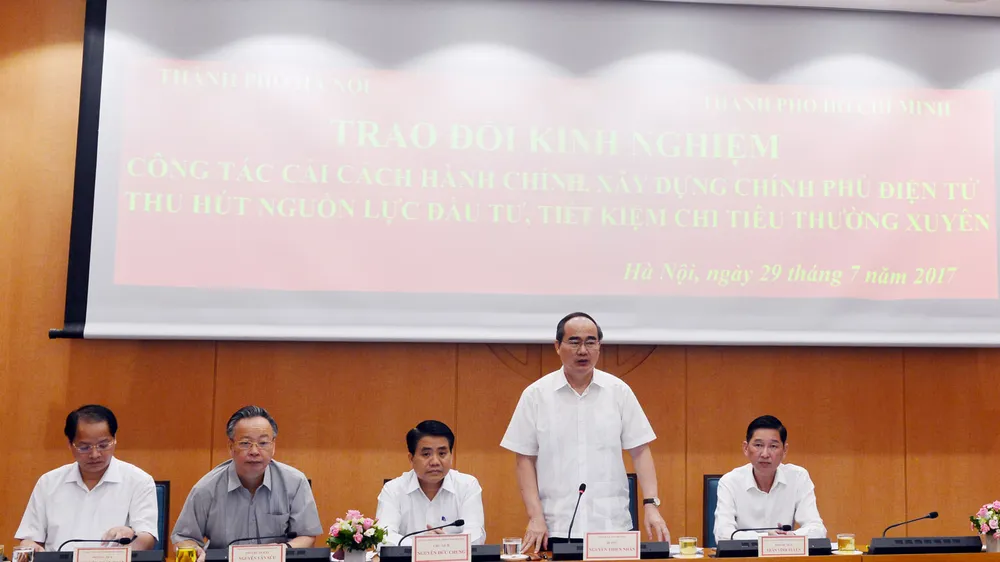 TPHCM mong được Hà Nội chia sẻ mô hình để thu hút đầu tư ảnh 1