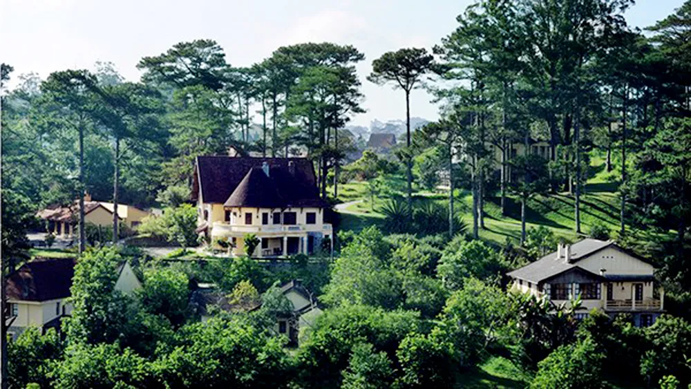 Một góc đô thị xanh Đà Lạt (tỉnh Lâm Đồng)