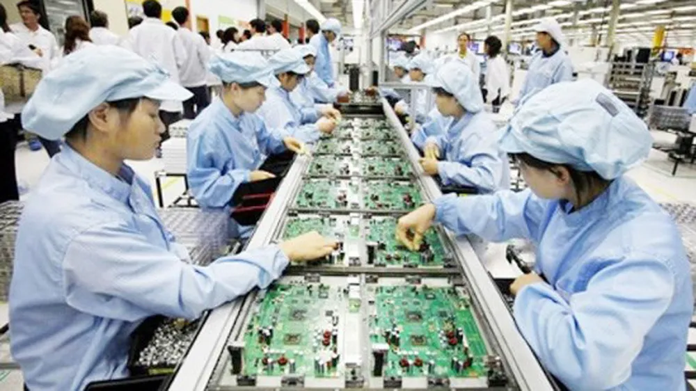 Các doanh nghiệp lớn thuộc ngành điện tử, điện thoại tăng mạnh sản lượng
