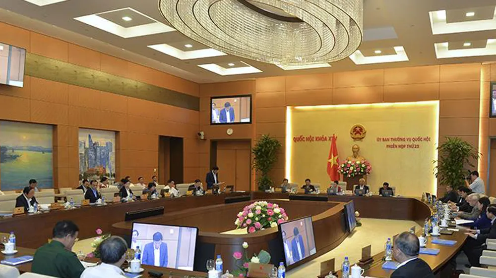 Ủy  ban Thường vụ Quốc hội khai mạc phiên họp thứ 23: Rút 4 dự án luật ra khỏi chương trình ảnh 1