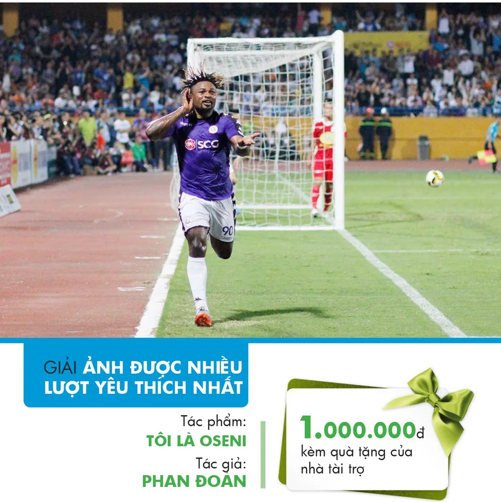 Trao giải cuộc thi ảnh “Sắc màu Nuti Cafe V-League 2018” ảnh 6