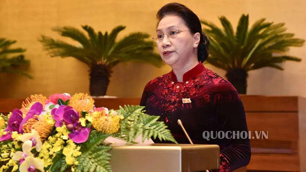 Quốc hội họp phiên bế mạc kỳ họp thứ 6 ảnh 1