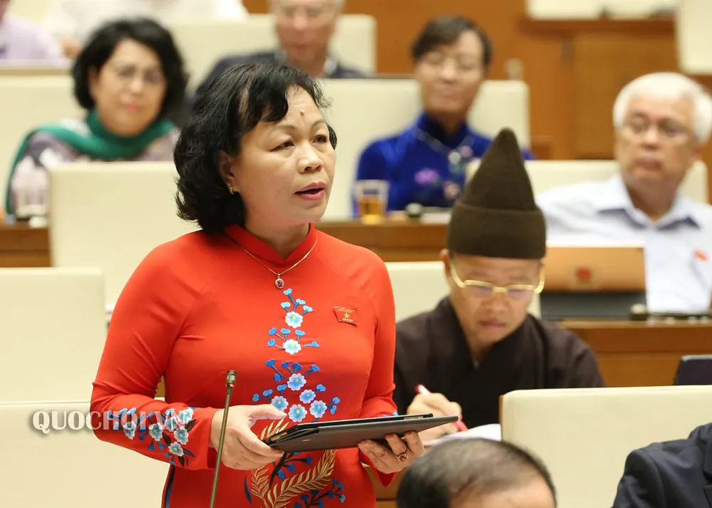 ĐB Nguyễn Thị Mai Hoa (Đồng Tháp) nhấn mạnh, phương án đổi vai ở bước thông qua luật đã từng được đề nghị từ lâu