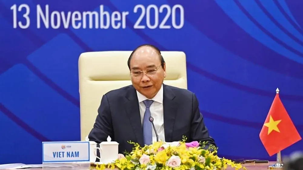 Thủ tướng Nguyễn Xuân Phúc chủ trì Hội nghị Thượng đỉnh về Kinh doanh ASEAN (ASEAN-BIS) ảnh 4