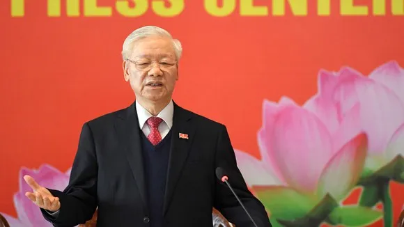 Tổng bí thư, Chủ tịch nước Nguyễn Phú Trọng. Ảnh: QUANG PHÚC 