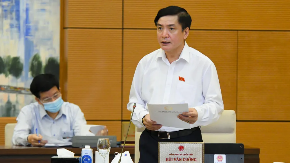 Tổng Thư ký Quốc hội Bùi Văn Cường