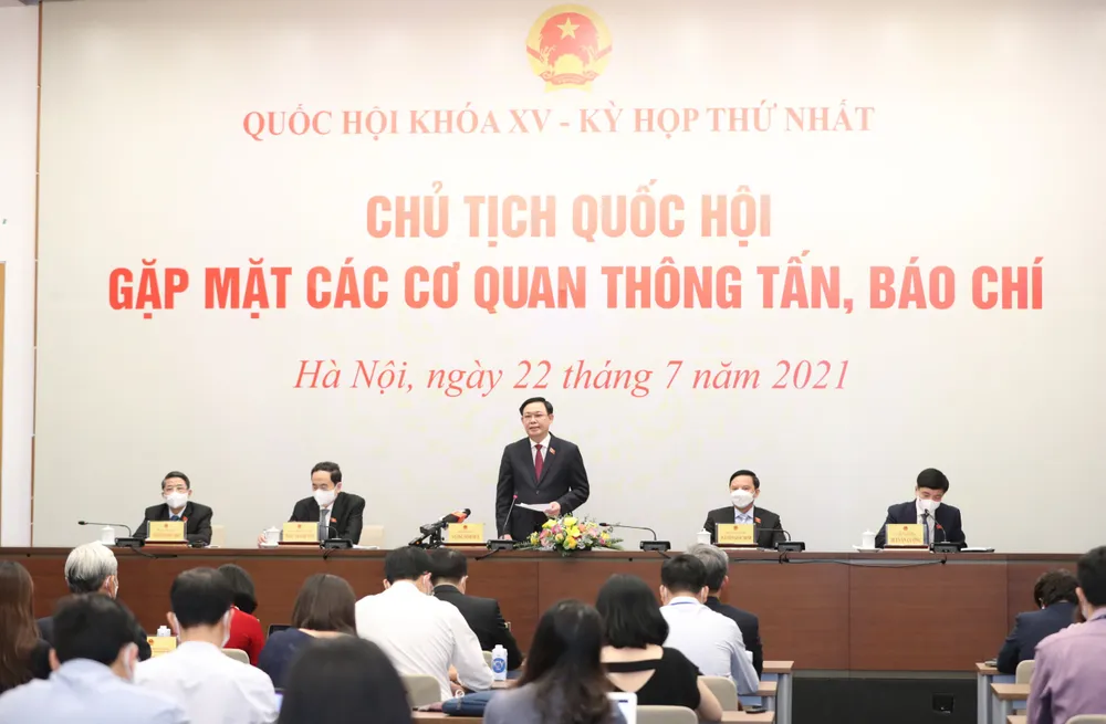 Chủ tịch Quốc hội Vương Đình Huệ: Quốc hội luôn luôn theo đuổi việc xây dựng hệ thống pháp luật đồng bộ, có “tuổi thọ” lâu dài ảnh 1