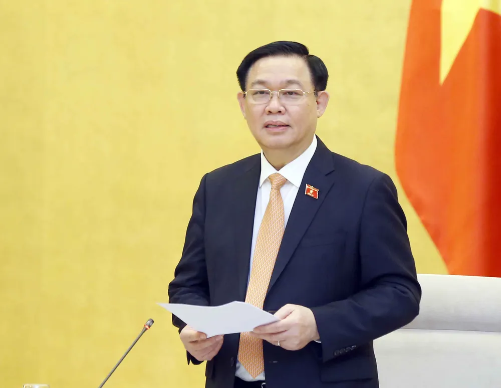 Chủ tịch Quốc hội làm việc với Tổ công tác về phòng, chống Covid-19 của Ủy ban Thường vụ Quốc hội  ảnh 2