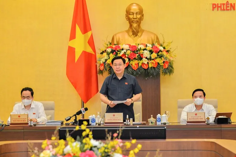 Sáng nay 13-9, Ủy ban Thường vụ Quốc hội khai mạc phiên họp thứ 3 ảnh 1