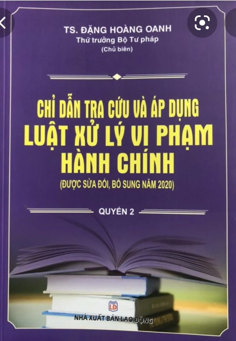 Khuyến cáo không mua, sử dụng hai cuốn sách mạo danh Thứ trưởng Bộ Tư pháp ảnh 1