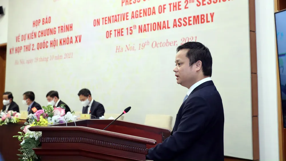 Quốc hội sẽ xem xét, thông qua 2 dự án luật, 5 dự thảo nghị quyết ảnh 1