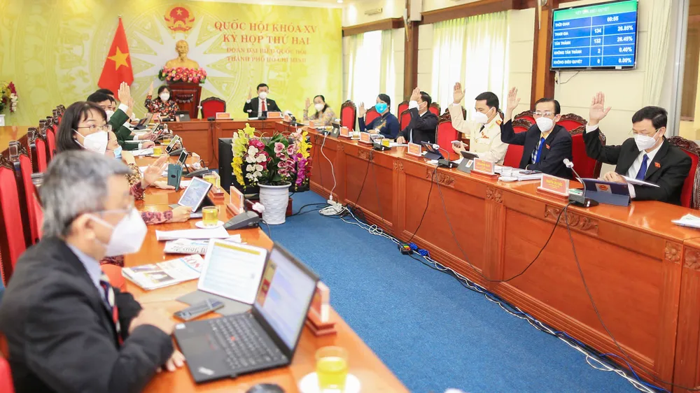 Bế mạc kỳ họp thứ 2, Quốc hội khoá XV: ​Kỳ họp được chủ động rút ngắn nhưng bảo đảm chất lượng, hiệu quả, đúng quy định ảnh 2