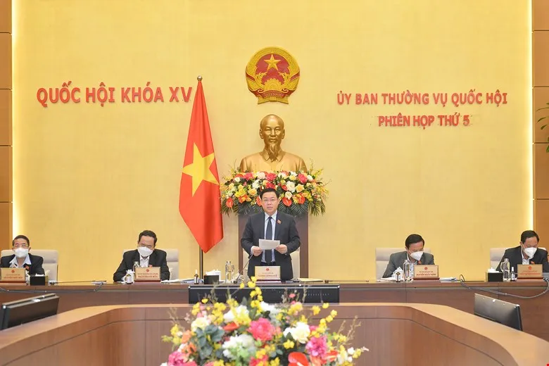 Ủy ban Thường vụ Quốc hội  khai mạc phiên họp thứ 5