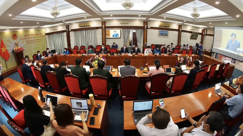 Khai mạc trọng thể kỳ họp bất thường lần thứ nhất, Quốc hội khoá XV ảnh 3