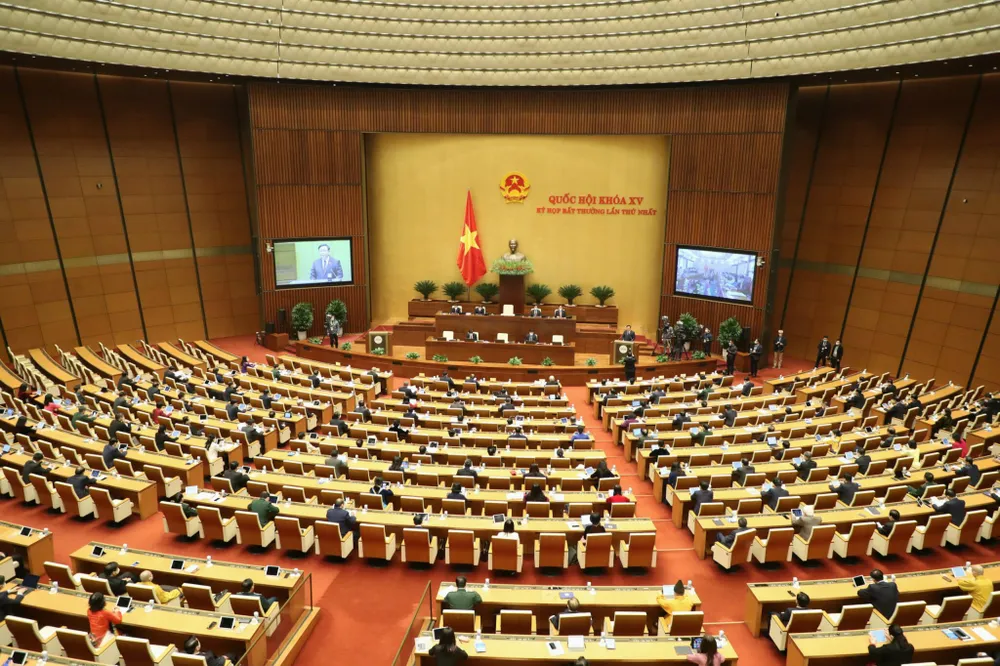 Khai mạc trọng thể kỳ họp bất thường lần thứ nhất, Quốc hội khoá XV ảnh 2