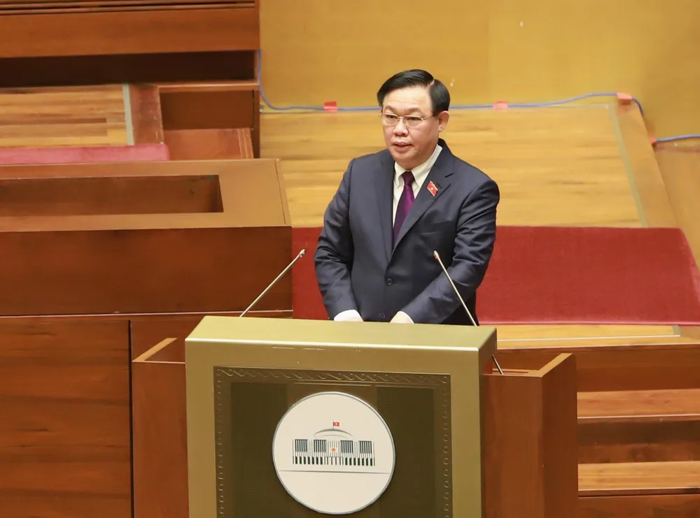 Khai mạc trọng thể kỳ họp bất thường lần thứ nhất, Quốc hội khoá XV ảnh 1