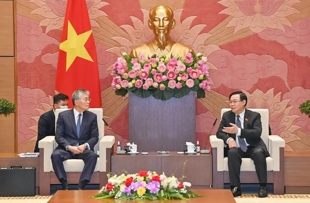 Chủ tịch Quốc hội Vương Đình Huệ hoan nghênh nhà đầu tư điện sinh khối  ảnh 1